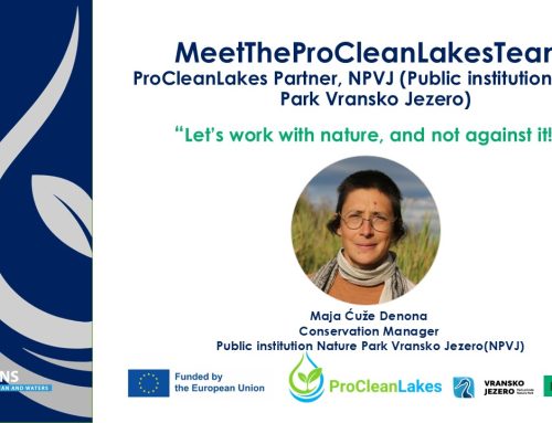 #MeetTheProCleanLakesTeam: ProCleanLakes Partner, NPVJ (Public institution Nature Park Vransko Jezero)